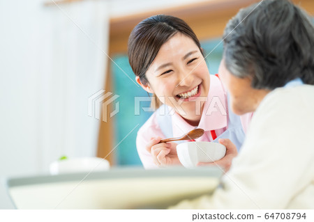 Nursing image Meal Senior Day care Nursing home Nursing image Meal Senior Day care Nursing home 64708794