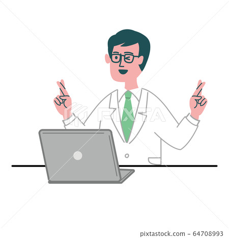 Doctor Doctor Male PC祝你好運Crossfinger Doctor Doctor Male PC祝你好運Crossfinger 64708993