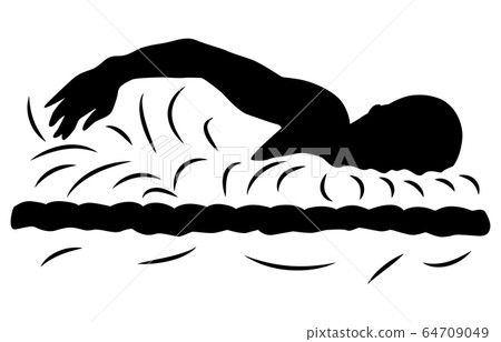 運動剪影游泳5 64709049