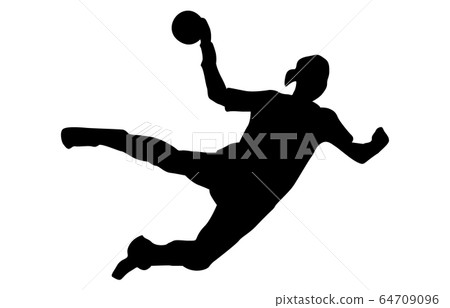Sport silhouette handball 1 Sport silhouette handball 1 64709096