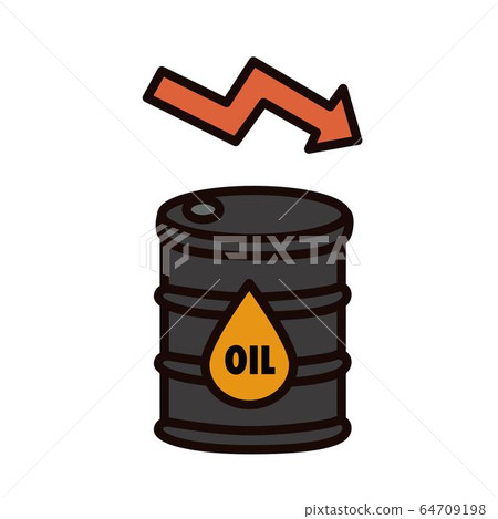Oil price drop 64709198