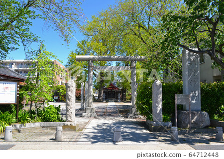足立區奧野市的奧野神社 足立區奧野市的奧野神社 64712448