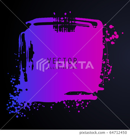 vector splats splashes and blobs of gradient ink vector splats splashes and blobs of gradient ink 64712450