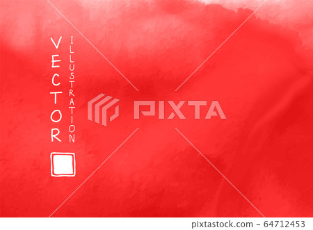 Abstract vector hand-drawn watercolor background. Abstract vector hand-drawn watercolor background. 64712453