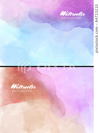 Color watercolor background set. abstract Color watercolor background set. abstract 64713210