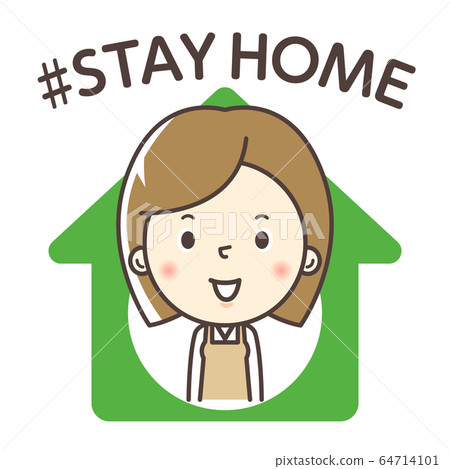 People: Female Housewife STAY HOME #STAYHOME Let's spend time at home Housewife at home People: Female Housewife STAY HOME #STAYHOME Let's spend time at home Housewife at home 64714101