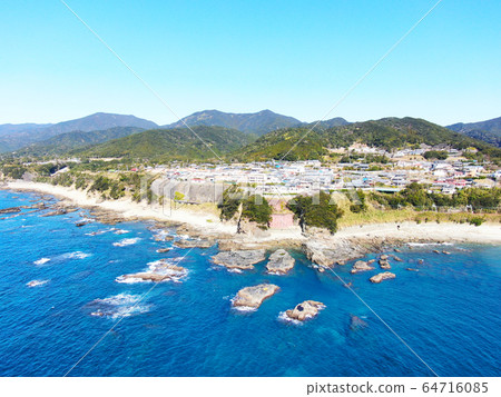 和歌山縣南紀熊野地質公園“和歌海岸” 64716085