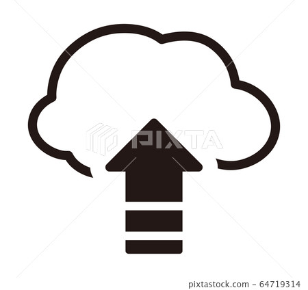 Cloud network icon Cloud network icon 64719314