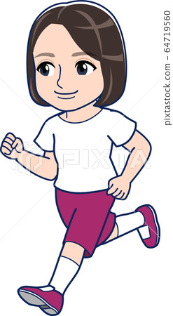 慢跑的女孩 慢跑的女孩 64719560