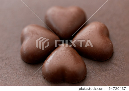 heart shaped chocolate candies heart shaped chocolate candies 64720487