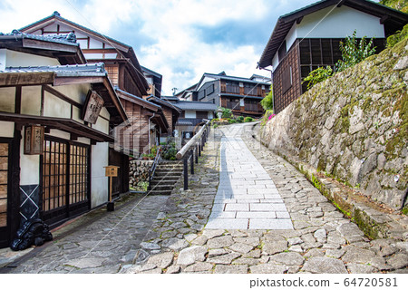 岐阜縣中津川市Magomejuku斜坡舊民居Masugata 岐阜縣中津川市Magomejuku斜坡舊民居Masugata 64720581
