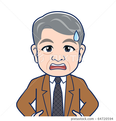 Senior employees in suits Senior employees in suits 64720594