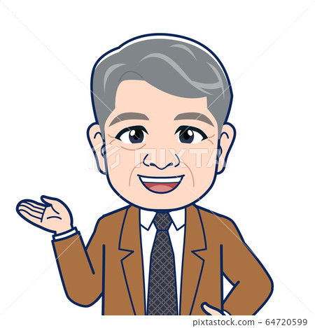 Senior employees in suits 64720599