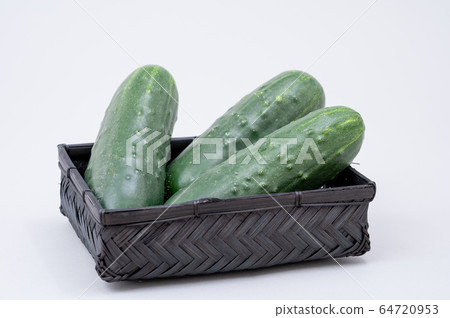 Kaga vegetables thick cucumber / summer vegetable basket 64720953