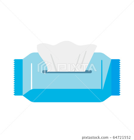 Pocket tissue illustration (color) Pocket tissue illustration (color) 64721552