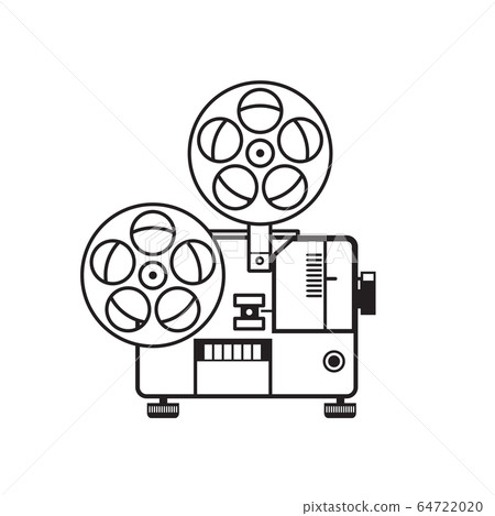 Vintage Movie Film Projector Retro 64722020