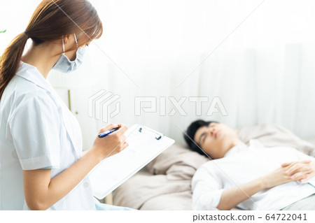 Doctor, covid 19, sick Doctor, covid 19, sick 64722041