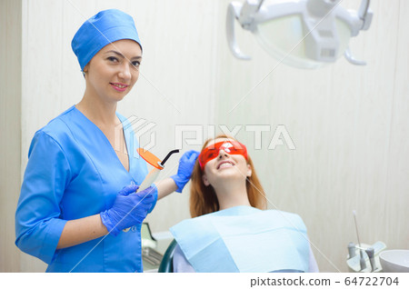 dentistry, patient examination and treatment at the dentist dentistry, patient examination and treatment at the dentist 64722704