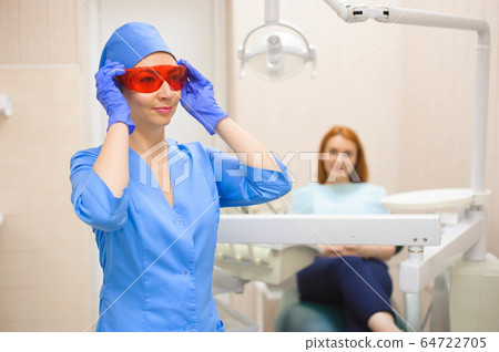 dentistry, patient examination and treatment at the dentist dentistry, patient examination and treatment at the dentist 64722705