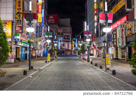 <Tokyo> Kabukicho, where the people disappeared, Tokyo in a self-restraining mood 64722766