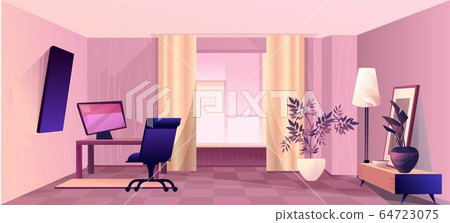interior room of the home office interior room of the home office 64723075