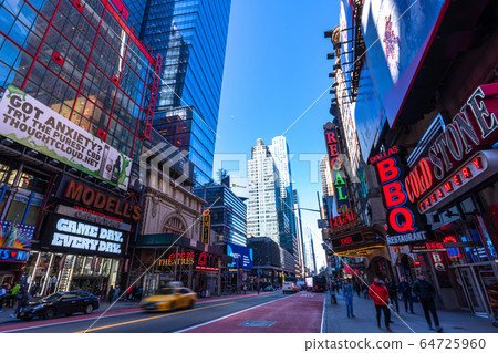 "New York" Times Square, the center of the world 64725960