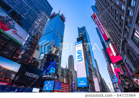 "New York" Times Square, the center of the world "New York" Times Square, the center of the world 64725964