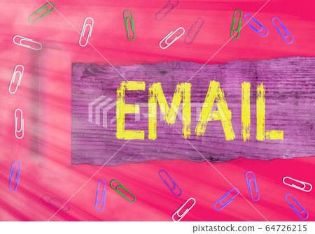 Conceptual hand writing showing Email. Business Conceptual hand writing showing Email. Business 64726215