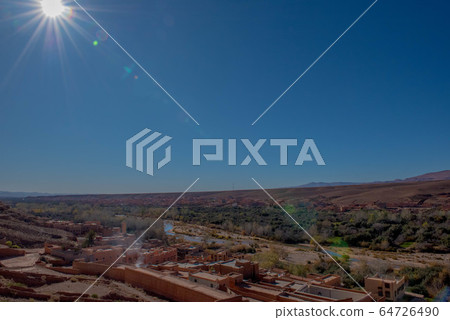 Morocco oasis landscape Morocco oasis landscape 64726490