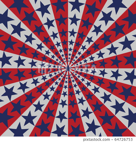 American flag sunburst art texture stars stripes 64726753