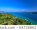 Kouri Ohashi seen from the Unten Observatory in Okinawa 64728862