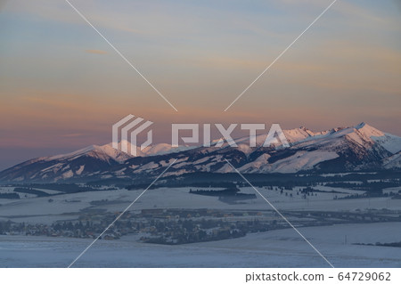 Western Tatras (Rohace) in winter time, Slovakia 64729062