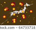 Expanded image of the new coronavirus (Japan) 64733718
