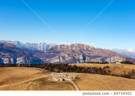 Lessinia plateau and Italian Alps - Adamello and Monte Baldo Lessinia plateau and Italian Alps - Adamello and Monte Baldo 64734502