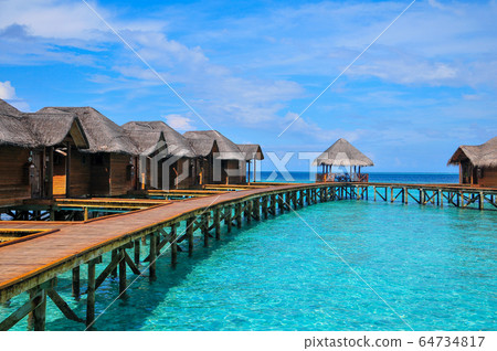 Water Villas at Maldives Resort 64734817