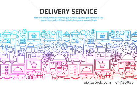 Delivery Service Concept Delivery Service Concept 64736036