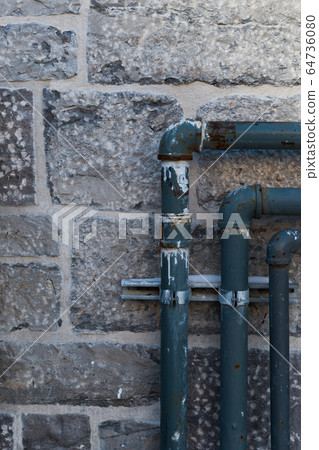Old weathered granite stone wall textured natural background Old weathered granite stone wall textured natural background 64736080