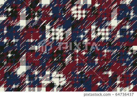 Modern glitch background. Color geometric abstract 64736437