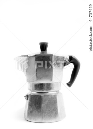 Moka pot isolated on white background 64737469