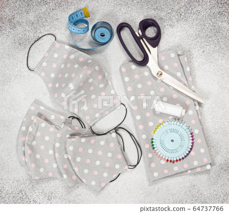 Handmade fabric reusable protective medical masks Handmade fabric reusable protective medical masks 64737766