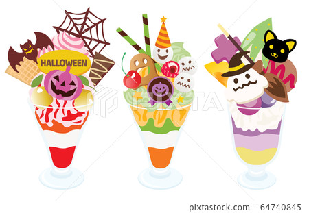 Halloween parfait set Halloween parfait set 64740845