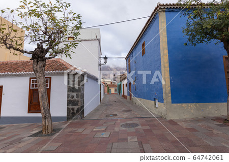 Beautiful colorful streets of old colonial town in 64742061