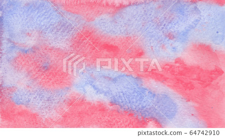 Abstract violet and pink watercolor background Abstract violet and pink watercolor background 64742910