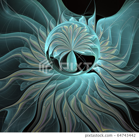 Digital computer fractal art abstract fractals 64743442