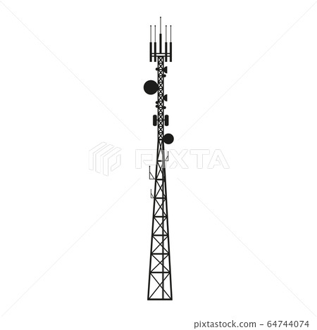 Telecommunication antenna mast or mobile tower Telecommunication antenna mast or mobile tower 64744074