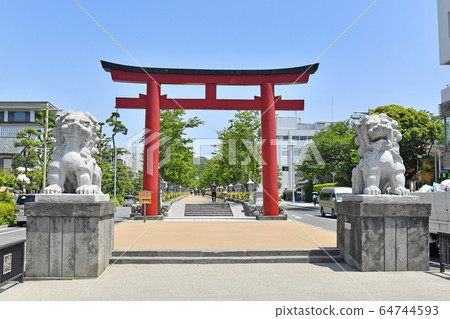 Tsuruga Torii Summer New Green Tsuruoka Hachimangu, Kamakura City, Kanagawa Prefecture Tsuruga Torii Summer New Green Tsuruoka Hachimangu, Kamakura City, Kanagawa Prefecture 64744593