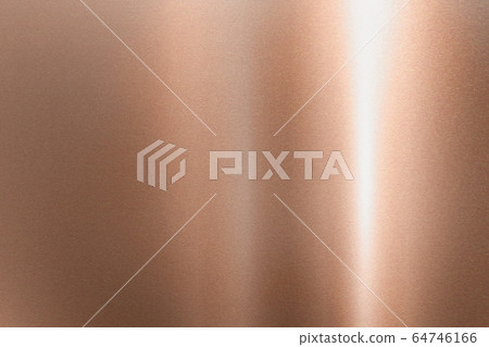 Light shining down on bronze hard metal wall with Light shining down on bronze hard metal wall with 64746166