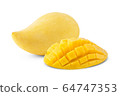 Mango fruit [mangifera indica] close up 64747353