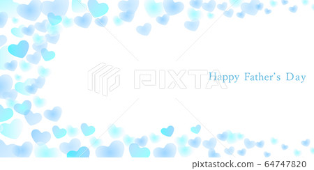 Father's day heart pattern background Father's day heart pattern background 64747820