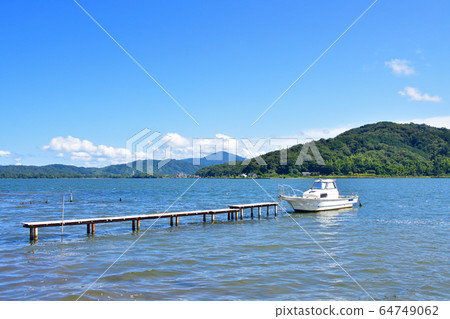 Amanohashidate and surrounding scenery Amanohashidate and surrounding scenery 64749062
